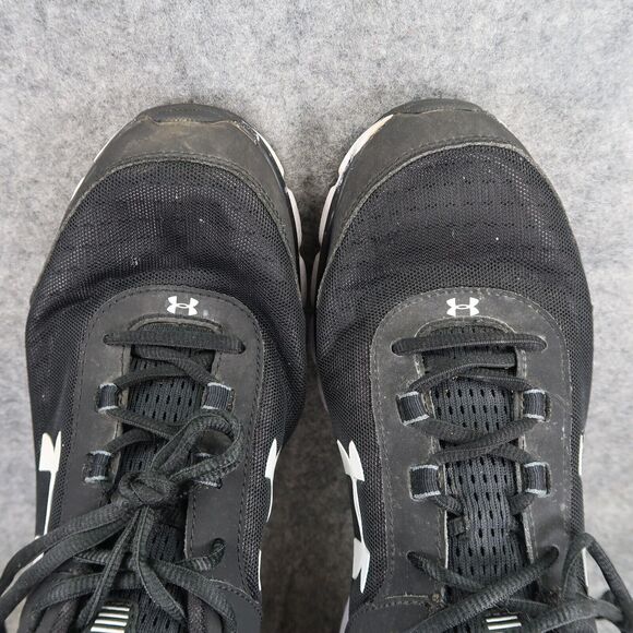 Under Armour Shoes Mens 11.5 Athletic Trainer Charged Assert Running Black White - Picture 10 of 16